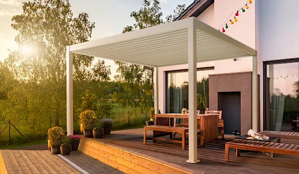 Pergola - Reflect 300x300cm - biela